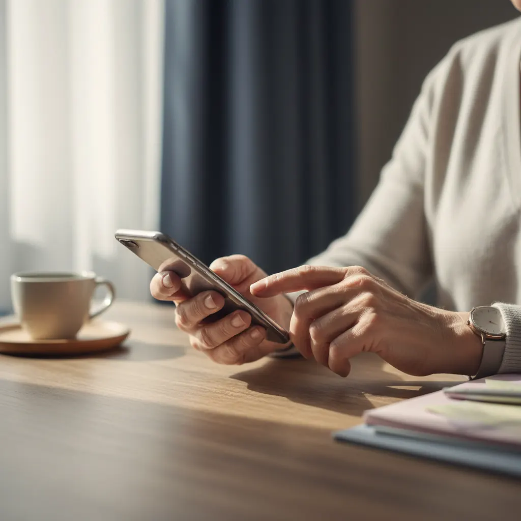 iPhone user setting up Medical ID with emergency contacts displayed